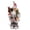 A Santa, variant on AJZIOJIRO Christmas Decorations Santa Hand Crafted Coat Santa Claus Figurines Doll with Gift Bag and Presents Christmas Decoration