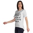 thumbnail image 4 of Inkmeso Scoop-Neck Sarcasm Just One Of My Many Talents Graphic Tshirt Cotton Tee, 4 of 8