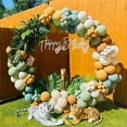 thumbnail image 2 of PVC  Balloon Arch Kit Decoration 23.6/31.5/39.4/59 Inch Reusable Circle Backdrop Garland Kit For Birthday Party   Wedding   Graduation Decorations 100cm, 2 of 6