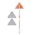 thumbnail image 4 of para lavadora de pared, espacio , herramienta de limpieza giratoria de 360 grados, de polvo triangular transpirable multiusos , 2 paños BLESIY Trapeador de polvo triangular, 4 of 8
