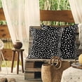 thumbnail image 4 of Antelope Black White Pillow Covers 18X18 Inch Neutral Animal Faux Fawn Decorative Pillow Cases Modern Euro Cotton Linen Throw Pillows Set of 2 Farmhouse Home Decor for Sofa Couch Porch Outdoor, 4 of 6
