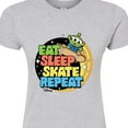 thumbnail image 3 of Disney - Toy Story - Eat Sleep Skate Repete - Juniors Fitted Graphic T-Shirt, 3 of 5