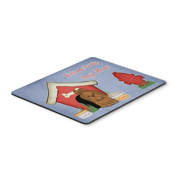Carolines Treasures  Dog House Collection Shih Tzu Silver & Chocolate Mouse Pad - Hot Pad or Trivet