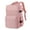 Pink, variant on Vacuum Backpack with Pump Travel Backpack Large Capacity Air Vacuum Compression Carry on Backpack Laptop Business Work Bag with Laptop Compartment Casual Daypack Hiking Shool