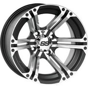ITP SS212 Machined ATV Wheel Front/Rear 12x7 4/137 (5+2) 12mm [12SS308]