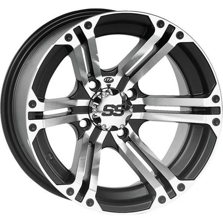 ITP SS212 Machined ATV Wheel Front/Rear 12x7 4/137 (5+2) 12mm [12SS308]