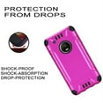 thumbnail image 3 of GSA Slim Brushed Hybrid Case For Motorola Moto G5 Plus XT1687 - Hot Pink/Black, 3 of 3