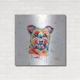 thumbnail image 3 of Luxe Metal Art 'Colorful Watercolor Cairn Terrier' by Furbaby Affiliates, Metal Wall Art, 36"x36", 3 of 9