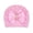 Pink, variant on nvzhuang Baby Turban Cap, Shiny Crystal Beanie Hat Stretchy Bonnet Headwraps with Bow Knot