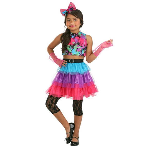 Neon '80s Kid's Costume