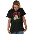 thumbnail image 5 of Merry Christmas Betty Boop Xmas Women's Graphic T Shirt Tees Brisco Brands S, 5 of 5