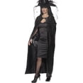 thumbnail image 1 of Smiffys Womens Deluxe Witch Cape, 1 of 3