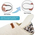 thumbnail image 5 of House Slippers for Women Men Fuzzy Socks Indoor/Outdoor | House Shoes Machine-Washable, Foldable For Travel, Barefoot Comfort, Slip-On, Non-Slip Grip, Bedroom, Yoga, Gift, 5 of 6