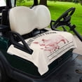 thumbnail image 2 of Golf Cart Seat Covers for 2 Seater,Farmhouse Pig Soft Microfiber Cart Seat Towel Blanket,Watercolor Cute Animals Retro Art Absorbent Breathable Non Slip Bench Seats Protector for Golf Course 51"x31", 2 of 9