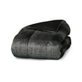 thumbnail image 2 of Mainstays 7-Piece Black and Silver Metallic Stripe Jacquard Comforter Set, Full/Queen, 2 of 6