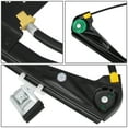 thumbnail image 5 of DNA Motoring Front Left Driver Power Window Regulator Without Motor for 2003-2006 Lincoln Ls OEM-WR-0075, 5 of 5