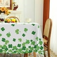 thumbnail image 6 of Nilvkv St. Patrick's Day Tablecloth, Irish Day Table Flag Decorative Tablecloths for Rectangle Tables Flag, Parties & Camping Tablecloth for St. Patrick's Day Party, 108x54in, 6 of 9