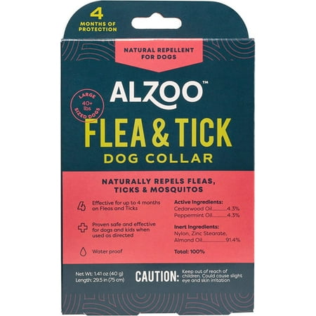 UPC: 3420900111960 | ALZOO Flea Tick Dog Collar with Natural Diffusing Active Ingredients