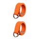 thumbnail image 1 of Sonducket Cinturón de cintura de metal de lona Reemplazo unisex Exquisito Anillo doble Ajustable Pantalones vaqueros transpirables Cinturones Naranja 2piezas, 1 of 6