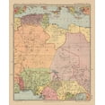 thumbnail image 2 of Streit 26x31 Gold Ornate Wood Framed with Double Matting Museum Art Print Titled - South Africa - Streit 1913, 2 of 4