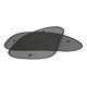 thumbnail image 1 of 2 Pcs Car Window Sun Shade Visor Screen UV Protection Kids Rear Side Shield Black, 1 of 5
