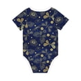 thumbnail image 2 of Rocae Vintage Golden Butterfly for Baby Climbing Clothes Soft Baby Romper for Active Infants Comfortable and Breathable Crawling Jumpsuit Unisex Baby Outfit 2 Years, 2 of 8