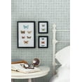 thumbnail image 3 of Chesapeake Button Block Blue Geometric Wallpaper, 20.5-in by 33-ft, 3 of 5