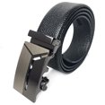 thumbnail image 1 of Cinturón de microfibra con hebilla automática para hombre, puestos de suelo resistentes a los arañazos LingWen 9024715093943, 1 of 2