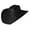 7 1/2, variant on Black Arrow - 20X Straw Cowboy Hat 7 1/4