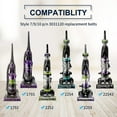 thumbnail image 3 of DEBGFS Courroies de Remplacement pour Aspirateur Bissell Style (Lot de 2), 2 Pcs, 3 of 9