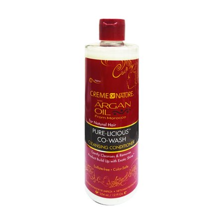 Creme Of Nature Argan Curls Pure Licious Co Wash Cleaning ...