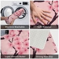 thumbnail image 2 of Cherry Blossom Rugs Washable Cover Floor Rug Carpets Home Decorations for Bathroom Kitchen Bedroom Indoor 31.5x20 inch, 2 of 6