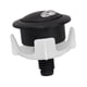 thumbnail image 3 of Botón de Descarga para Inodoro, Válvula de Tanque, Botón Doble para Inodoro, Accesorios para Tanque de Inodoro Resistentes, Botón de Presión para Negro Plata, 3 of 9