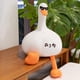 thumbnail image 1 of Almohada de forma divertida con diseño grande en blanco, tela suave, cojín de soporte para decoración del hogar, oficina o automóvil., 1 of 4