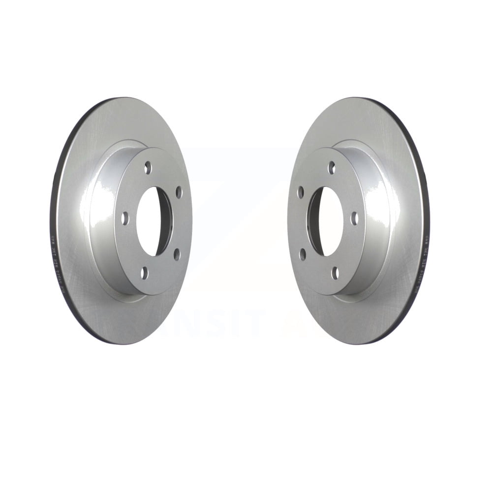 Rear Coated Disc Brake Rotors Pair For Mazda Protege Protege5 626 Ford