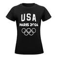 Women's 2025 Paris Olympic T Shirts, Summer Sport Games Gift, USA Team