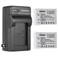 thumbnail image 1 of Kastar 2-Pack Battery and AC Wall Charger Replacement for Canon PowerShot SD970 IS, PowerShot SD990 IS, PowerShot SX200 IS, PowerShot SX210 IS, PowerShot SX220 IS, PowerShot SX230 HS, Digital 900 IS, 1 of 5