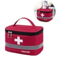thumbnail image 3 of YAOMOBB Travel Rescue Pouch Reinforced Handle First Aid Kit Large Capacity Reflective Strip Oxford Material, 3 of 7
