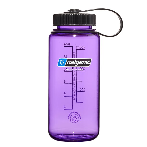 Botella de agua Nalgene Sustain Tritan sin BPA, 500 ml, color morado