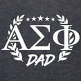 thumbnail image 3 of CafePress - Alpha Sigma Phi Greek Dad White Long Sleeve T Shirt - Mens Hooded Shirt, 3 of 3