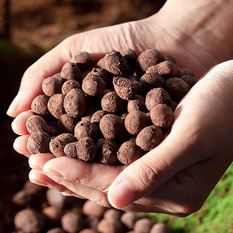 200 g clay pebbles for plants,clay balls for plants,Expanded Clay Pebbles  Grow Media Hydroponics,sand for plants,house plant soil,100g Garden Clay  Pellets - Walmart.com