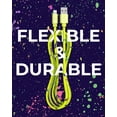 thumbnail image 5 of Liquipel Powertek iPad & iPhone Lightning Charger Cable, Fast Charging 6ft MFI, Neon Party, 5 of 8