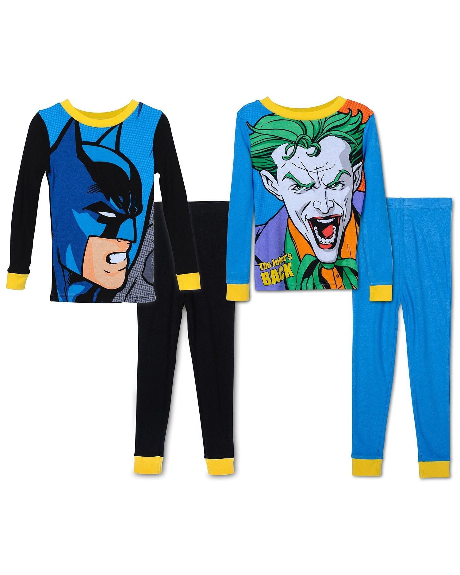 LEGO Batman Movie Batman and Joker Boys Cotton Pajama 2-Pack 4-10 /…