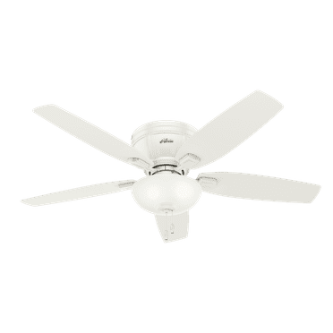 Hunter Contempo 54 Led 5 Blade Ceiling Fan White Com Blade Led Ceiling Fan, Hunter Exeter 54 Led Ceiling Fan Manual