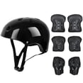 thumbnail image 1 of 7 Pcs Kids Protective Gear Set Roller Skate Helmet Elbow Wrist Knee Pad For Skateboard Cycling Skating Scooter, 1 of 5