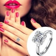 thumbnail image 1 of Tapa de drenaje Anillo de ajuste de moda Anillos de compromiso de boda Compromiso Boda Cumpleaños Día de San Valentín Joyas Regalos un anillo, 1 of 9