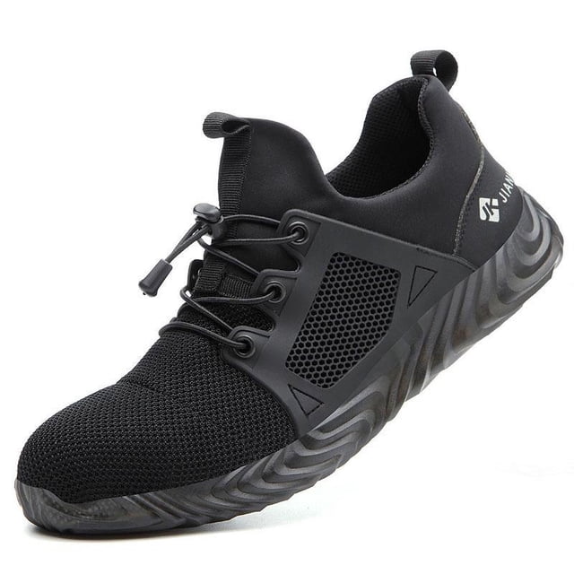 Ryder-zapatos indestructibles con punta de acero para hombre y mujer, botas de seguridad de aire, zapatillas de trabajo antiperforación, transpirables