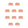 thumbnail image 1 of 10 peines torcidos Minnieouse para el cabello decoración nupcial color rosa, 1 of 6