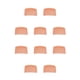 thumbnail image 1 of Peines torcidos Seitruly de plástico para el cabello decoración caramelo 10 piezas rosa, 1 of 6
