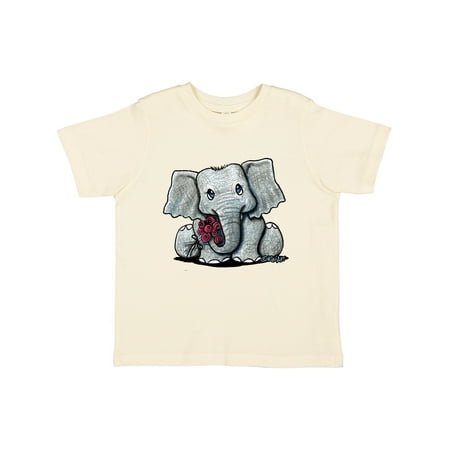 

Inktastic KiniArt Elephant Gift Toddler Boy or Toddler Girl T-Shirt